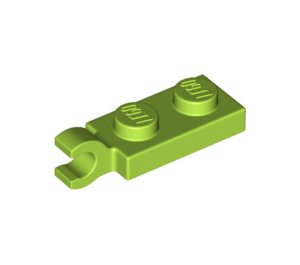 LEGO Limette Platte 1 x 2 mit Horizontaler Clip auf Ende (42923 / 63868)