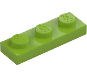 LEGO Limette Platte 1 x 3 (3623)