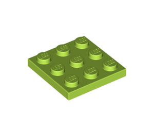 LEGO Limette Platte 3 x 3 (11212)