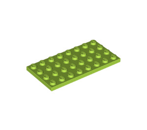 LEGO Limette Platte 4 x 8 (3035)