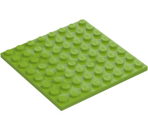 LEGO Lime Plade 8 x 8 (41539 / 42534)