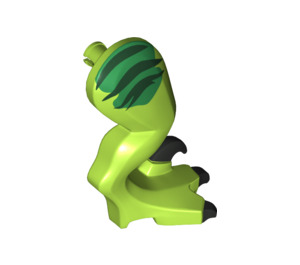 LEGO Lime Raptor Back Right Leg (38310 / 51037)