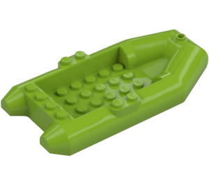 LEGO Limette Gummi Boot 6 x 12 x 2 (78611)