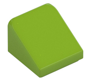 LEGO Lime Backe 1 x 1 (31°) (50746 / 54200)