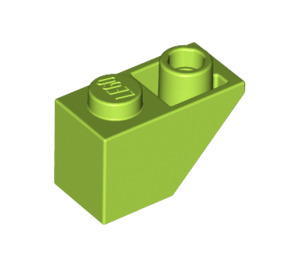 LEGO Limoen Helling 1 x 2 (45°) Omgekeerd (3665)