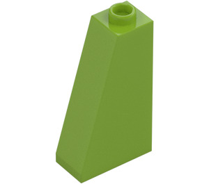 LEGO Lime Pendenza 1 x 2 x 3 (75°) con bottoncino cavo (4460)