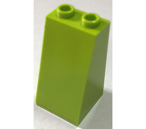 LEGO Lime Luiska 2 x 2 x 3 (75°) Ontot nupit, sileät (3684 / 30499)