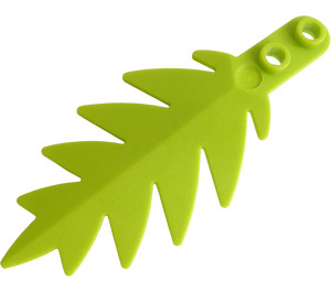 LEGO Lime Lille Palm Blad 8 x 3 (6148)