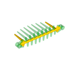 LEGO Lime Soft Barraki Spine 3 x 12 x 5 (57562 / 59616)