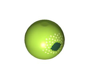 LEGO Lime Technic Ball with Green Eye (18384 / 104744)