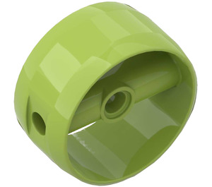 LEGO Lime Technic Cylinder med Centrum Bar (41531 / 77086)