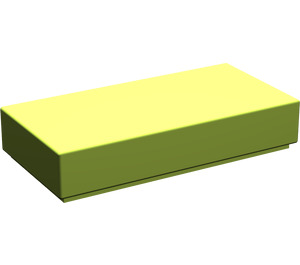 LEGO Lime Tile 1 x 2 (undetermined type - to be deleted)