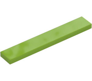 LEGO Lime Tile 1 x 6 (6636)