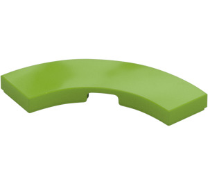 LEGO Lime Tile 3 x 3 Curved Corner (79393)