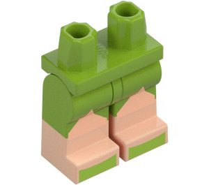 LEGO Lime Tinker Bell Minifigure Hips and Legs (102139 / 104667)