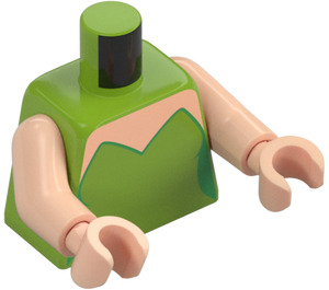 LEGO Limette Tinkerbell Torso (973 / 76382)