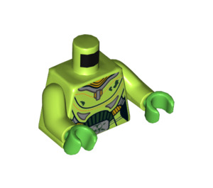 LEGO Limette Toxikita mit armor Minifig Torso (973 / 76382)