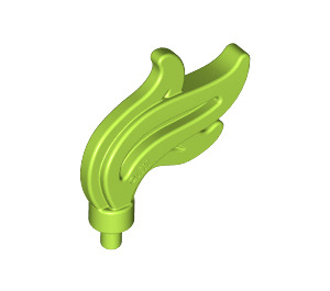 LEGO Lime Triple Feather Plume (Compact) (28661 / 64647)