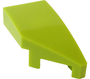 LEGO Lime Wedge 1 x 2 Right (29119)