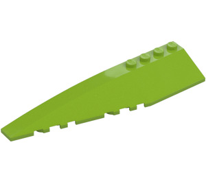 LEGO Lime Kile 12 x 3 x 1 Dobbelt Afrundet Venstre (42061 / 45172)