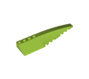 LEGO Lime Wedge 12 x 3 x 1 Double Rounded Right (42060 / 45173)