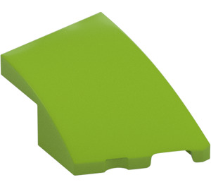 LEGO Lime Wedge 2 x 3 Right (80178)