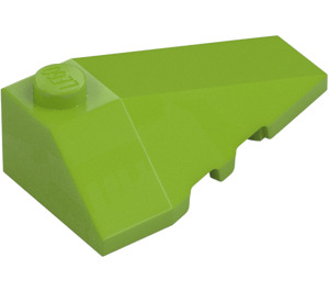 LEGO Lime Wedge 2 x 4 Triple Right (43711)