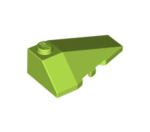 LEGO Lime Wedge 2 x 4 Triple Right (43711)