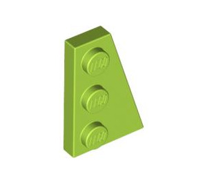 LEGO Lime Wedge Plate 2 x 3 Wing Right  (43722)