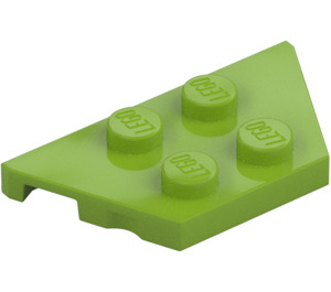 LEGO Limette Keil Platte 2 x 4 (51739)