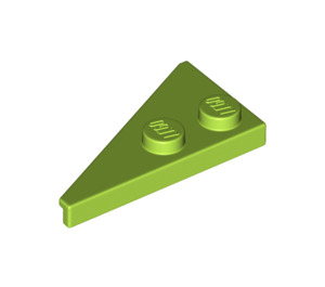 LEGO Lime Wedge Plate 2 x 4 Wing Right (65426)