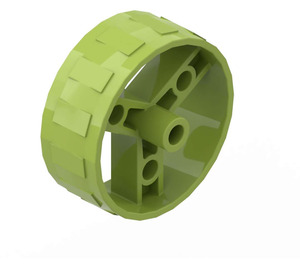 LEGO Lime Wheel 41mm Znap (32247)