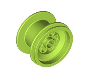 LEGO Lime Wheel Rim Ø30.4 x 22.8 Balloon (43.2 x 28) (6580)