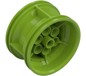 LEGO Lime Wheel Rim Ø43.2 x 26 with 6 Pinholes (51488 / 56908)