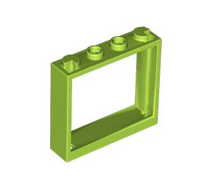 LEGO Lime Window Frame 1 x 4 x 3 (60594)