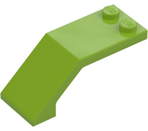 LEGO Lime Windscreen 2 x 5 x 1.3 (6070 / 35271)