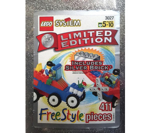 LEGO Limited Edition Zilver Freestyle Emmer 3027