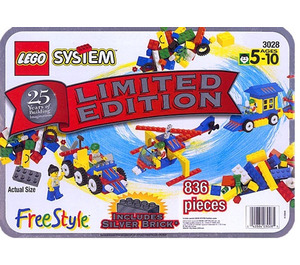 LEGO Limited Edition Silver Freestyle Tub 3028