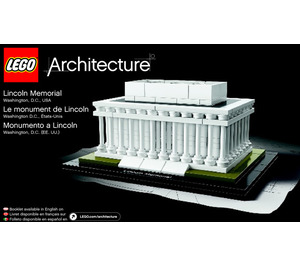 LEGO Lincoln Memorial Set 21022 Instructions
