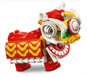 LEGO Lion Dance Costume (rot)