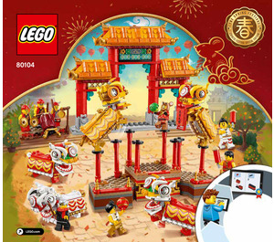 LEGO Lion Dance Set 80104 Instructions