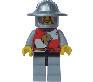 LEGO Løve Ridder Quarters Minifigur