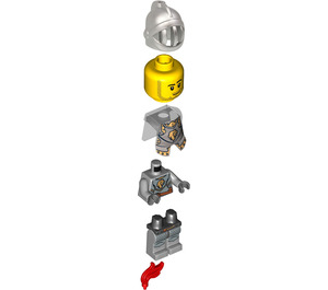 LEGO Lion Knight avec Armor Figurine