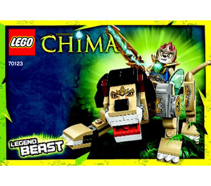 LEGO Lion Legend Beast Set 70123 Instructions