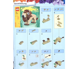 LEGO Lion Set 11955 Instructions