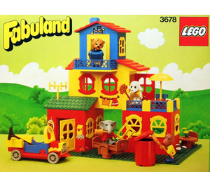 LEGO Lionel Lion's Lodge Set 3678