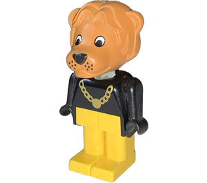 LEGO Lionel Lion met Mayor's Keten Fabuland Figuur