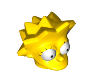 LEGO Lisa Simpson Minifig Head (20624)