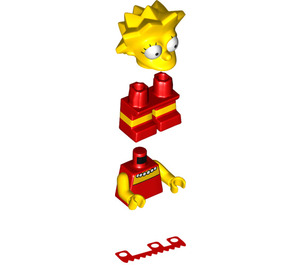 LEGO Lisa Simpson minifiguur