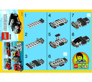 LEGO Little Car 30183 Byggeinstruksjoner